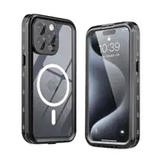 Redpepper Case Life Cover Waterproof Dust Shockproof Case MagSafe Magnetic- For Apple iPhone 15 Pro Max