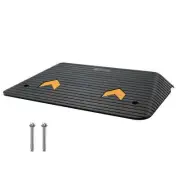VEVOR Upgraded Rubber Threshold Ramp, 8.9 cm Rise Door Ramp with 1 Channel, N...