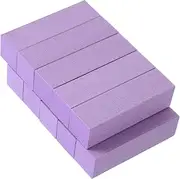 OKUMEYR 10pcs Nail Buffer Blocks Soft Sponge Nail Files for Gentle Buffing and Polishing Portable for Manicure and for Makeup Bag and Handbag