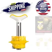Pineapple Slicer Stainless Steel 3-in-1 Corer Cutter Slicer for Fresh Fruit