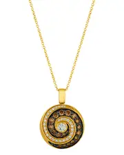 Le Vian Euphoria Chocolate 14K 0.15 ct. tw. Diamond Pendant