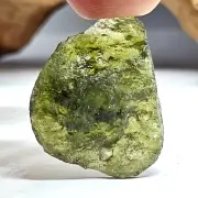 Moldavite Crystal Meteorite Tektite Vibrational Gemstone 4.6gm 23.33Ct
