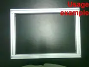 Aluminum T-slot extruded profile 30x30-8mm rectangular frame, size 500x360mm