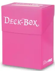 Ultra Pro 80 Card Deck Box - Bright Pink