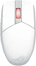 ASUS ROG Strix Impact III Wireless White Gaming Mouse, 2.0 oz (57 g), Bluetooth ROG AimPoint Optical Sensor, Equipped with ROG Omni Receiver for Connecting a Keyboard and Mouse Together