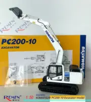 Komatsu PC200-10 Excavator White Limited Edition 1/50 Scale DieCast Model New