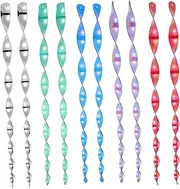 Totority 10pcs Reflective Twisting Bird Rods Decorative Scare Device for Farms Gardens and Balconies Motion for Bird Deterrence Design