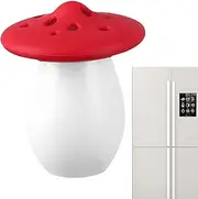Fridge Smell Eliminator | Mushroom Shape Baking Soda Holder for Fridge Deodorizer | Baking Soda Fridge Holder Odor Absorber Container for Fridge Air Purifying