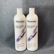 Aveeno Positively Nourishing Calming Body Wash Lavender Chamomile 16oz 473ml