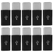 10 Pcs Type C Male To Micro Usb Female Connector Adapter Multi Cables & Adapters