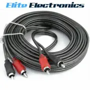 STINGER SI1220 6.1M 2-CHANNEL 1000 SERIES RCA INTERCONNECT CABLE AUDIO SIGNAL