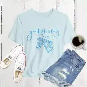 Good Vibes Only Unixes Tee, Graphic Music T-Shirt, Positive Energy Apparel