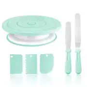 Rotating Cake Turntable Cake Stand Cake Decorating Kit Bake Pastry Turntable Kit