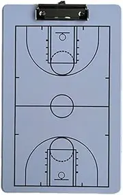 Basketball White Dry Erase Instructor Clipboard,Basketball Instructor Clipboard,White Basketball Clip Erase Dry Double-Sided