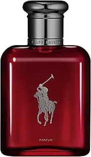 Ralph Lauren Polo Red, Parfum for Men, Intense and Sensual Scent with Citrus Notes, 75ML