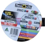 FLEXOVIT 125mm multi material cutting disc