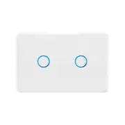 DETA 2 Gang Touch Activated Light Switch