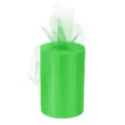 Tulle Rolls Fabric Spools 6" 100 Yards Lime Green for Wrapping Wedding
