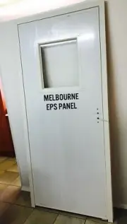 Insulated 50mm PA Access Door With Glass