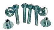 Trailer Hasp Bolt Kit For Cam Action Hasp Barrel Nut 5/16" 45mm Bolts Set New