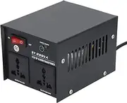 200W Voltage Converter Transformer, to/to Power Converter with Circuit Step Up Buck Converter for Hair Dryer, Juicer, Rice Cooker, Electric