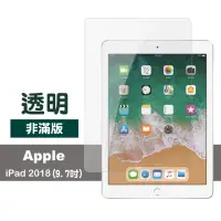 在飛比找momo購物網優惠-iPad 第六代 9.7吋 高清晰透明9H鋼化玻璃膜平板螢幕