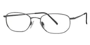 Flexon FL 600 33 Men's Glasses Gunmetal Size 54 - Private Health Rebate - Blue Light Block Available