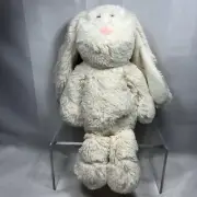 Ty Pearl Attic Treasures Bunny Rabbit Stuffed Animal Plush Toy 2017 Cream 12”