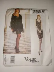 Vogue Pattern #1502 Misses' Size 8 10 12 Jacket Dress Tom and Linda Platt Uncut