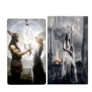 Rune Oracle Cards Tarot Card Fate Tarot Family Party Board Game Psychic Card