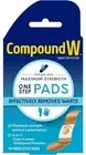 Compound W Wart Remover One Step Pads - Maximum Strength - Waterproof, Medicated