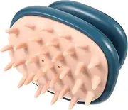 UTHCLO Hair Scalp Massager Brush Handheld Shampoo Scrubber for All Hair Deep Cleansing Scalp Brush for Wet Dry Use