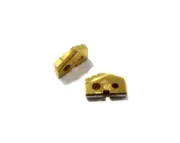 2 pcs of ALLIED, 151T-21, 21 mm (0.8268") THROW AWAY DRILL COBALT INSERT #1 TiN