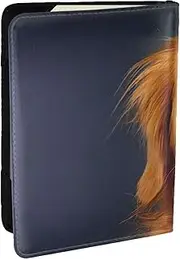 [JEJEA] Golden retriever1 Print Travel Organizer Credit Cards Case Passport BookPassport Holder Cover Wallet forTraveling,, Black, One Size