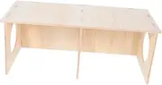 Totority Multi Chamber Hamster Hideout: Wooden Maze Hedgehogs House - Detachable Hut DIY Tunnel Exploring Toys Accessories for Mice Small Animals
