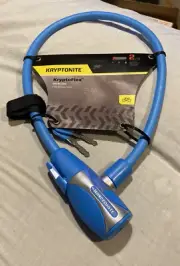 Kryptonite Kryptoflex Key Cable Bike Lock also Tools Ladders Gates Trailers *NEW