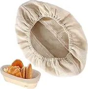 Bread Proofing - Cloth Bowl Covers, Round Banneton Proofing Basket | Natural Rattan Banneton Proofing Cloth, Long-Lasting Dough Basket For Bakery And Home Baking