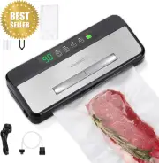 Food Vacuum Sealer Machine INK-VS03 80KPA Suction Bag Rolls Display Starter Kit