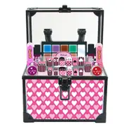 Kid Girls Makeup Set Lipstick Set Suitcase Style Cosmetic Pretend Play