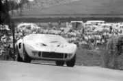 Jo Schlesser Guy Ligier Ford France Ford GT40 1967 Motor Racing Old Photo 5