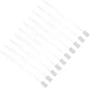 Tofficu 10Pcs DIY Beading Needles Ultra Thin Long Sewing Needles for Craft Making Durable Needle Tools for Jewelry and Embroidery Projects for Beginners and Experienced