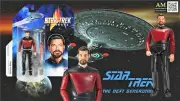 STAR TREK THE NEXT GENERATION - COMMANDER RIKER - ACTION FIGUR PLAYMATES