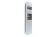 New Bradley Contemporary 2847A 3-In-1 Unit Towel Dispenser Hand Dryer Waste Bin