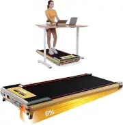 Walking Pad With Incline, Under Desk Treadmill - Jogging Machine for Home