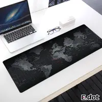在飛比找momo購物網優惠-【E.dot】加厚防滑世界地圖滑鼠桌墊/桌墊(80x30cm