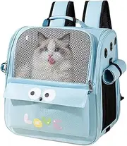 Pet Carrier Backpack - Areas to Airflow Carrier Backpack Expandable | Shock Absorbing System Carrying Puppy Dogs | Capacity Bag for Cats Reducing Pet During Transport