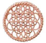 Tensor Ring 28Generator Flower of Life(sacred Cubit144 1/16and Lost Cubit17 1/4)