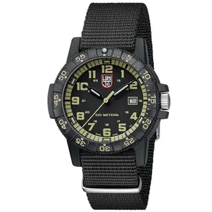 LUMINOX 雷明時SEA TURTLE 0320海龜系列腕錶-卡其/44mm