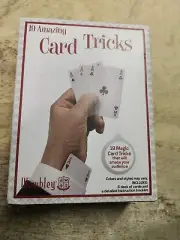 Wembley 19 Amazing Card Tricks NEW Open Box Magic Illusions Slight Of Hand Kids