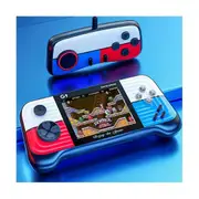 G9 Console+2 Handle 3.0 Inch Gamepad Built-In 666 Game Players Controller Support for Connecting TV RedBlue